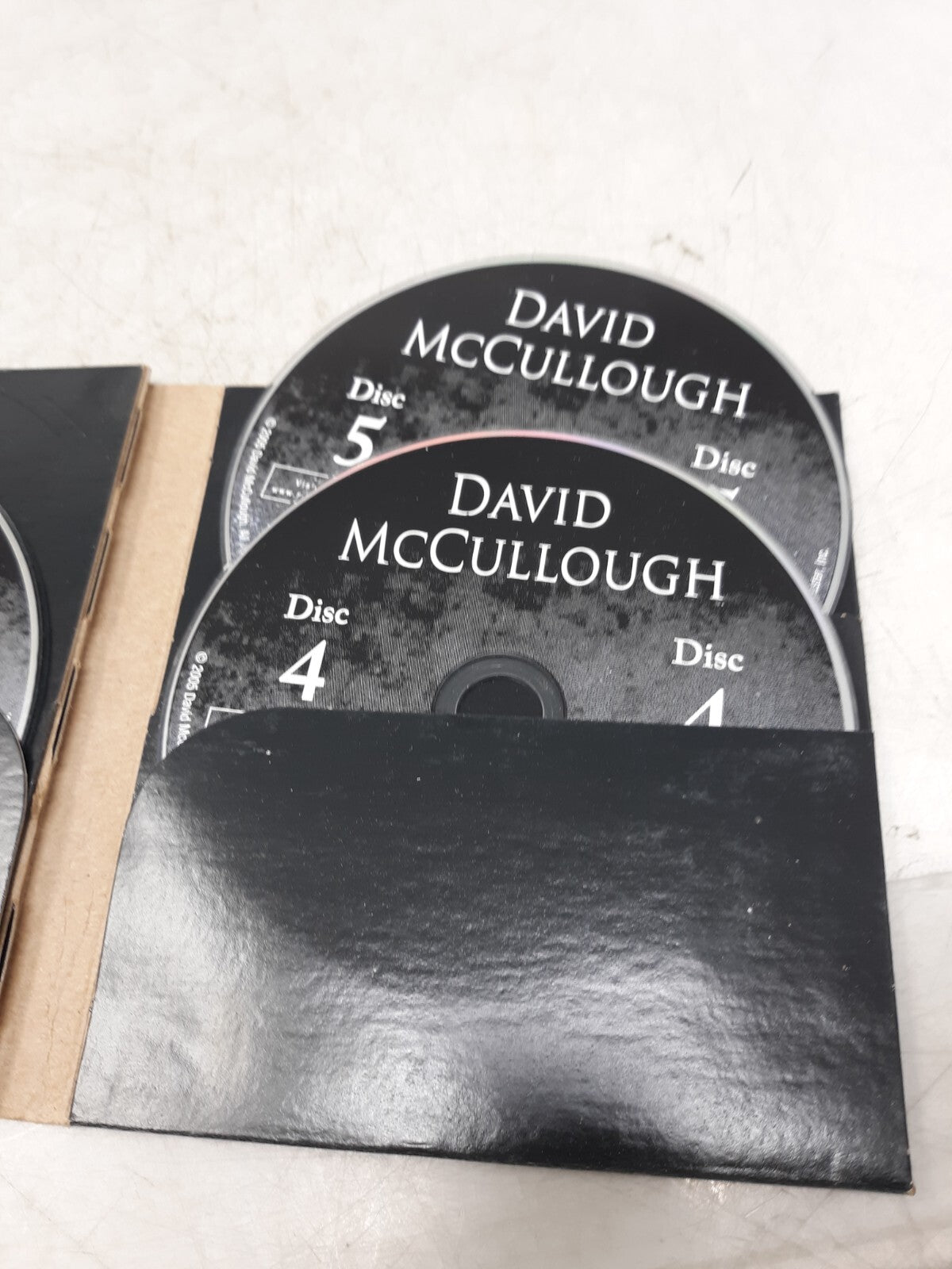 1776 Audio Book by David McCullough, read by the author. 5 discs