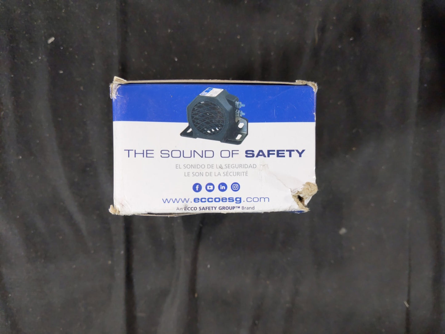 Ecco Electronic Model SA950 500 Series Backup Alarm 12V or 12-24V 82-102DBA