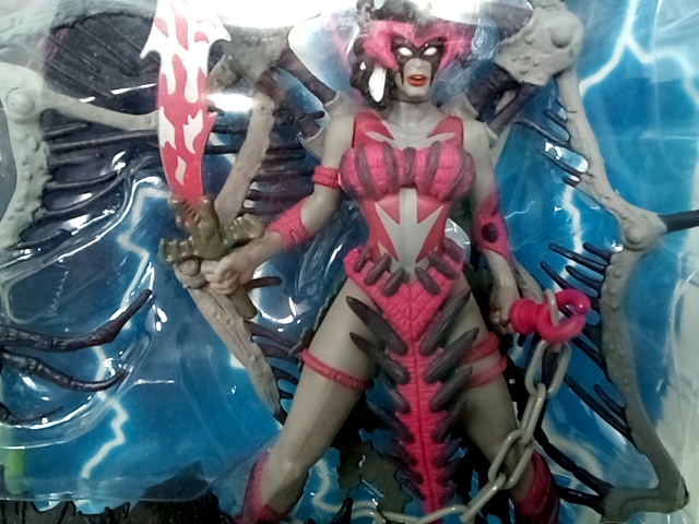 Spawn Ultra Action Figures Widow Maker Red/Black Varient