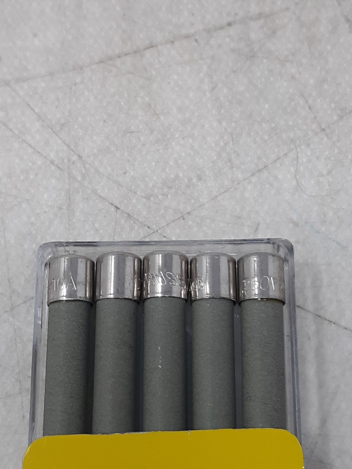 Eaton BUSSMANN ABC-10-R- 10 AMP, 250 V, (1 Pack Of 5) 6F047