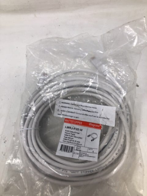 Legrand - WATTSTOPPER RJ45 Cable 25'