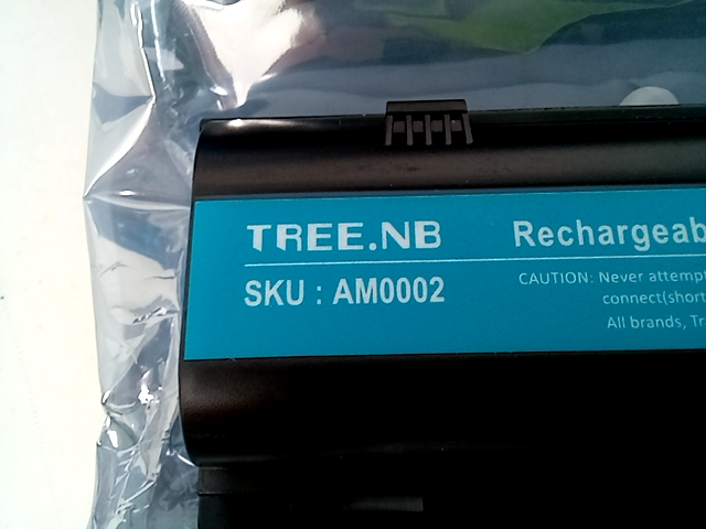 TREE.NB Professional Laptop Battery AM0002 Rechargeble Li-Ion 5200mAh