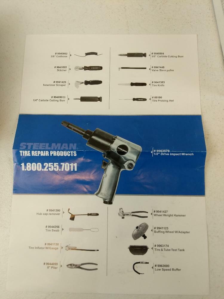 STEELMAN Impact Wrench with 2" Anvil and Cover  102-4
