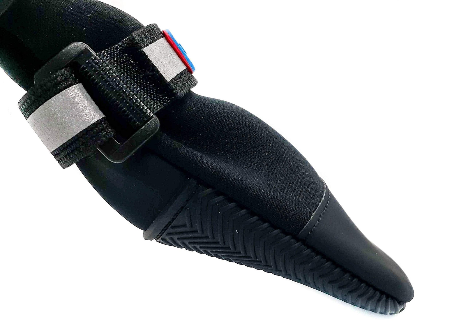 All Weather Neoprene Paw Protector Dog Boots Reflective Straps  (Black Medium)
