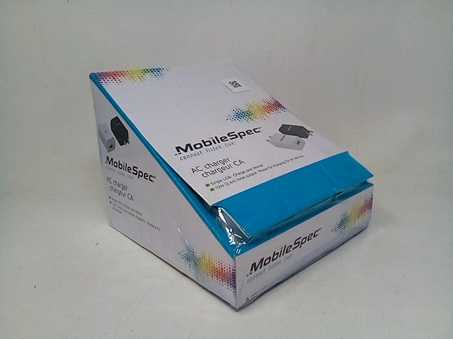 Mobile Spec AC Charger Single USB Power Blocks, CASE OF 20 WALL CHARGERS