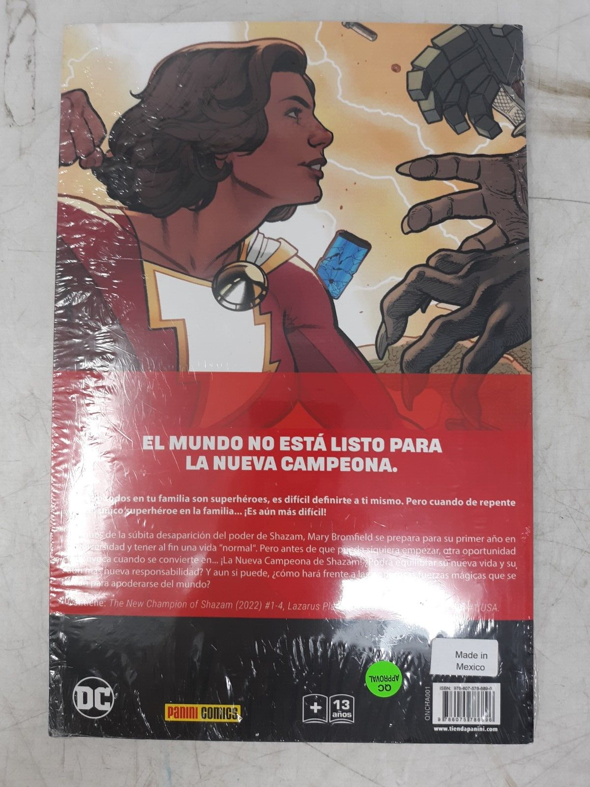 The New Champion of Shazam! - Spanish - Panini Comics - DC - TPB