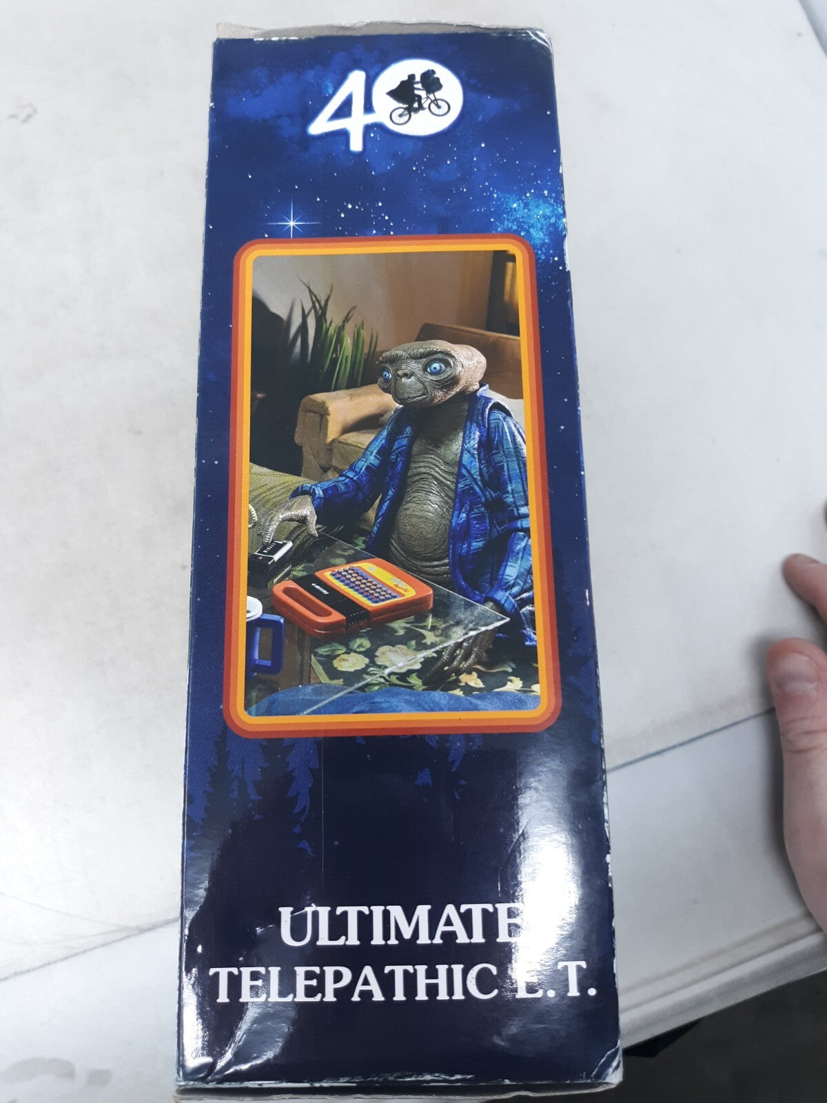 NECA 40TH ANNIVERSARY E.T. EXTRA-TERRESTRIAL ULTIMATE TELEPATHIC E.T. 7" FIGURE
