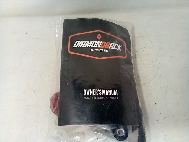 Diamond Back Bicycles Electric Bike ACCESSORIES & MANUAL ONLY
