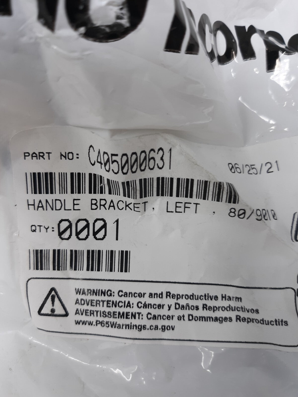 Echo C405000631 Left Handle Bracket PB8010T PB9010T EB810RT EB910RT