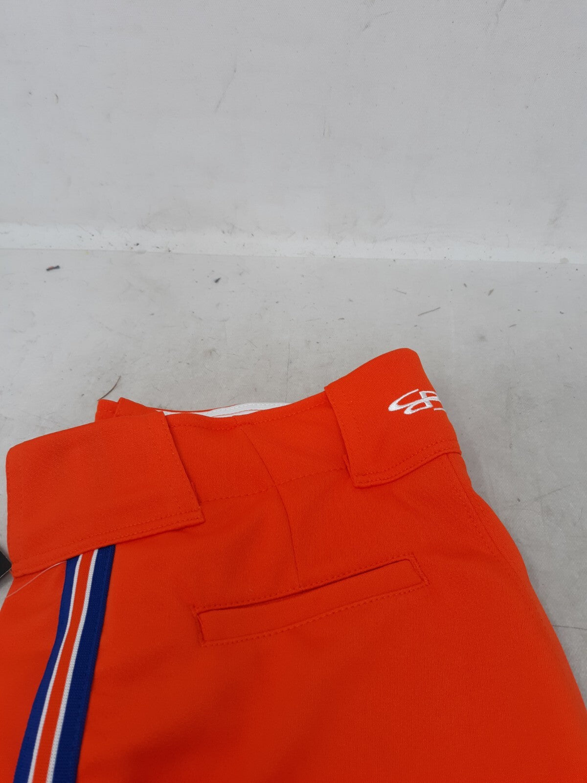 Boombah Baseball Softball Pants 24" Orange Blue White