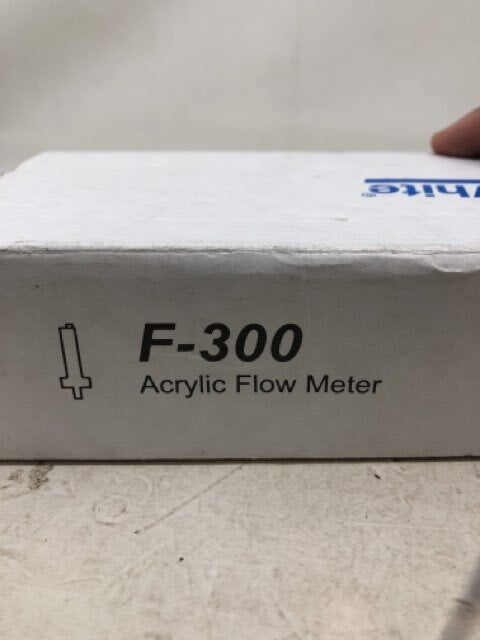 Blue-White F-300 20-120 GPM 2" Pipe Acrylic Flow Meter