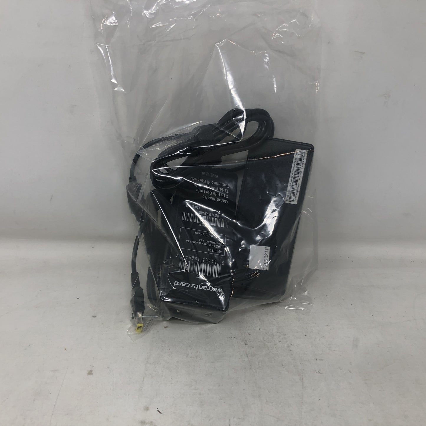 Lot of 2 Warranty Card AC Adapters - R37-7395