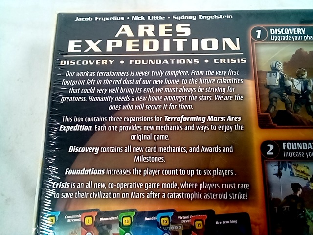Stronghold Games Ares Expedition Card Game  - Age 14+, 1-6 Players - Fry X Games