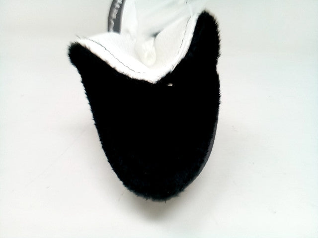 Callaway Mavrik 3 Golf Club Head Cover - Faux Fur Lined - Black/White/Orange