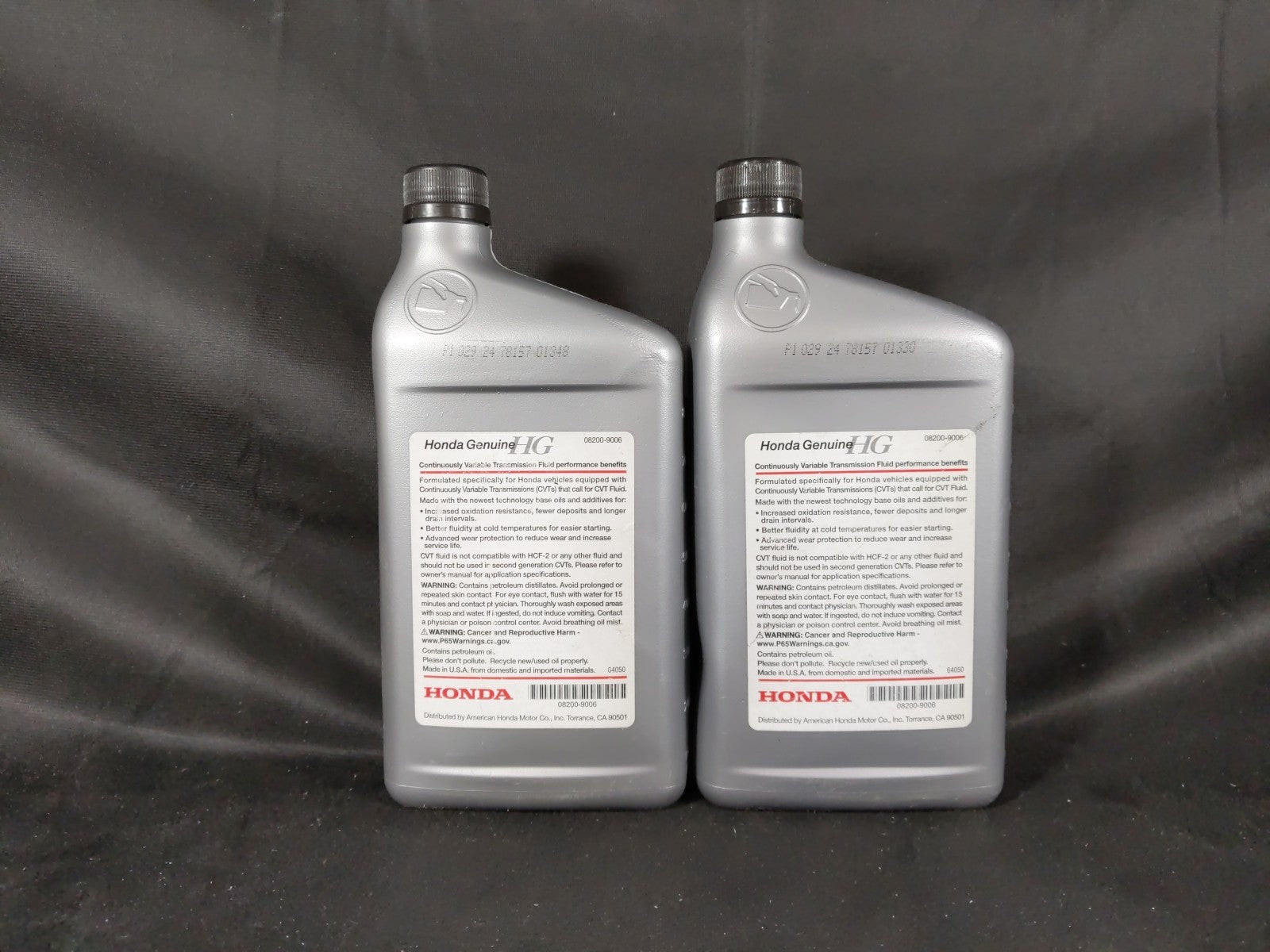 2-QT Honda Genuine OEM CVT Continuously Variable Transmission Fluid SEALED