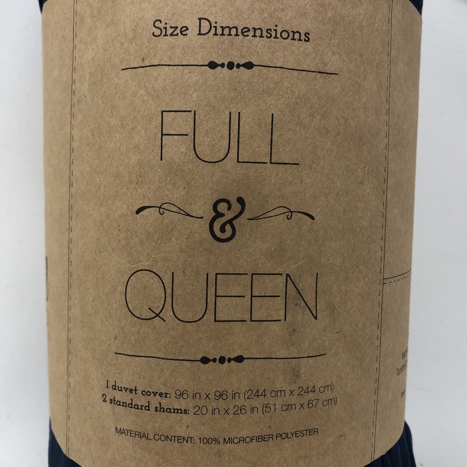 Premium 3 Piece Duvet Set Bedding Full/Queen Size Ultra Soft Hypoallergenic Blue