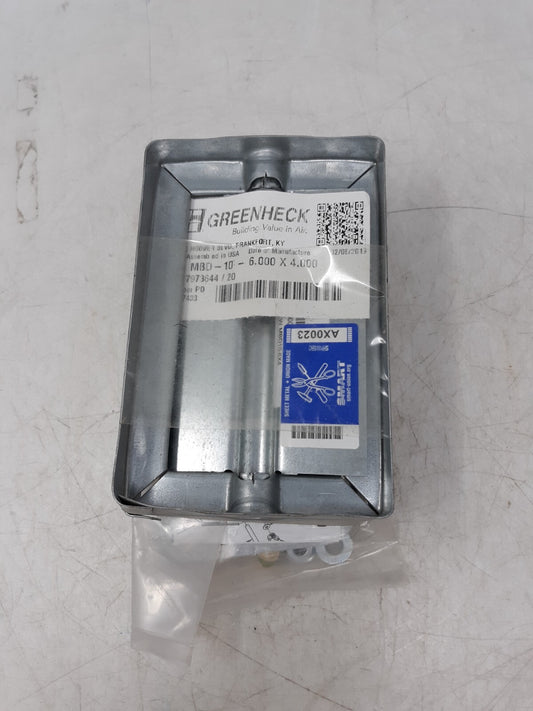 Greenheck MBD10 6"x4" balancing damper