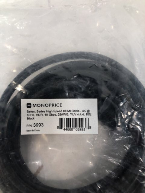 MONOPRICE - Select Series High Speed HDMI Cable
