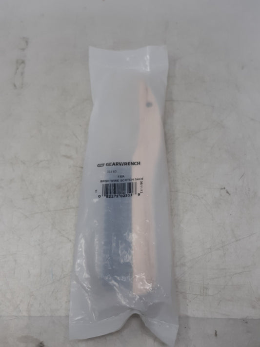 GearWrench KD-2311D Brass Wire Scratch Shoe Brush | Wood Handle | Made in USA |