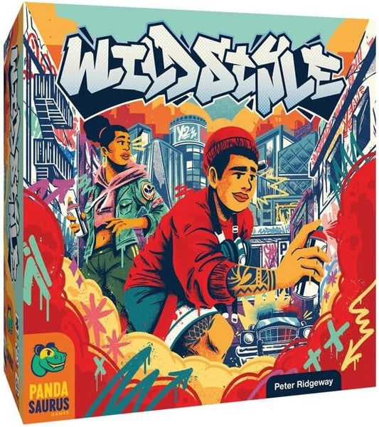 Wildstyle Board Game - Tag the City and Claim Your Turf Pandasaurus