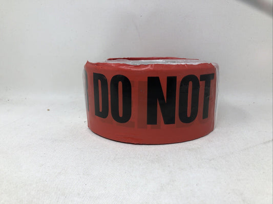 Empire Level 11-081 1000ft x3in DANGER DO NOT ENTER Red w/Black Ink, 1 roll