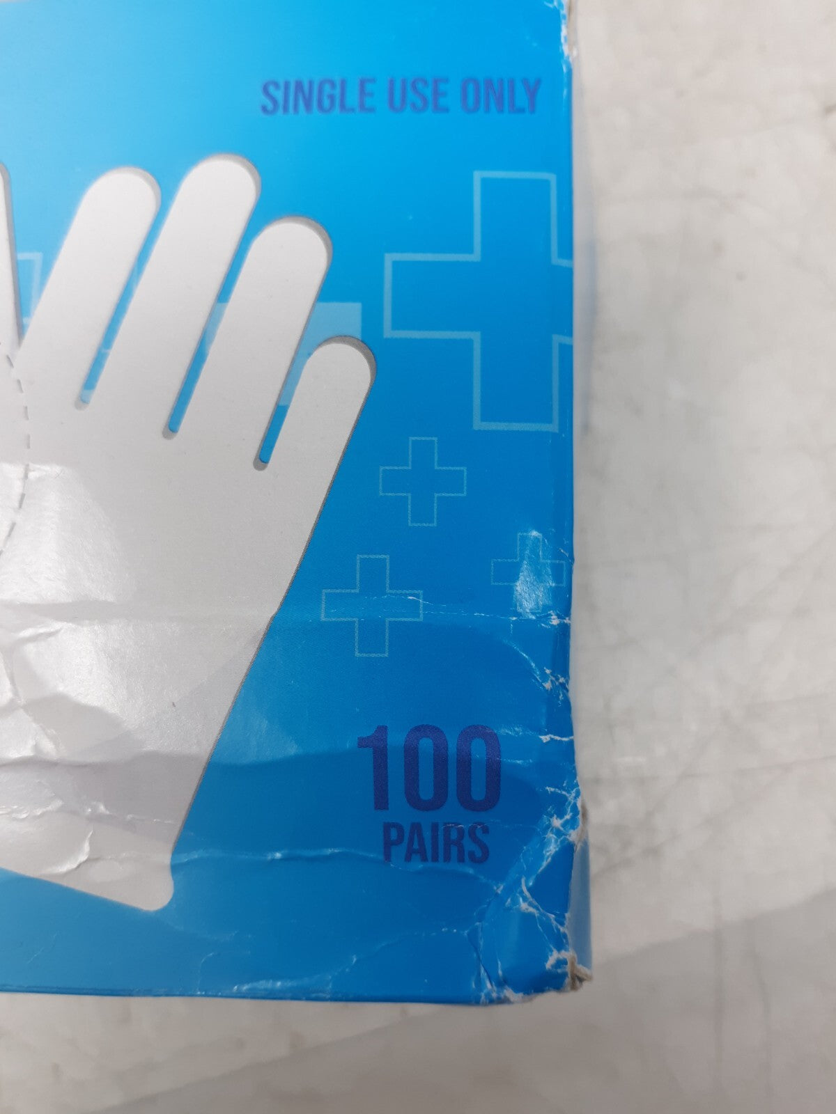Vimartex Nitrile Vinyl Exam Gloves – Powder-Free, Latex-Free, Large Size