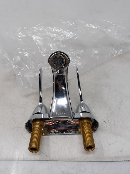 Delta Centerset Bathroom Faucet 2-Handle Chrome