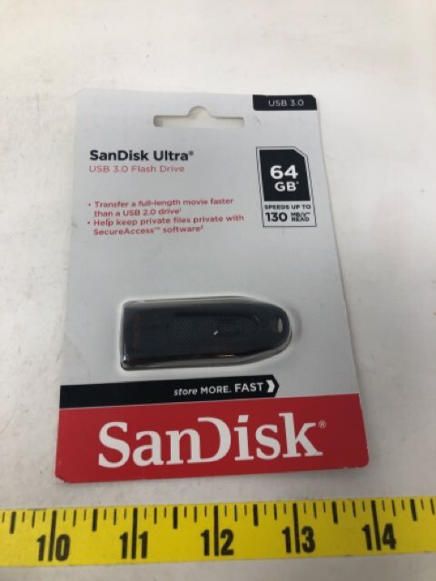SanDisk Ultra 64GB USB 3.0 Flash Drive