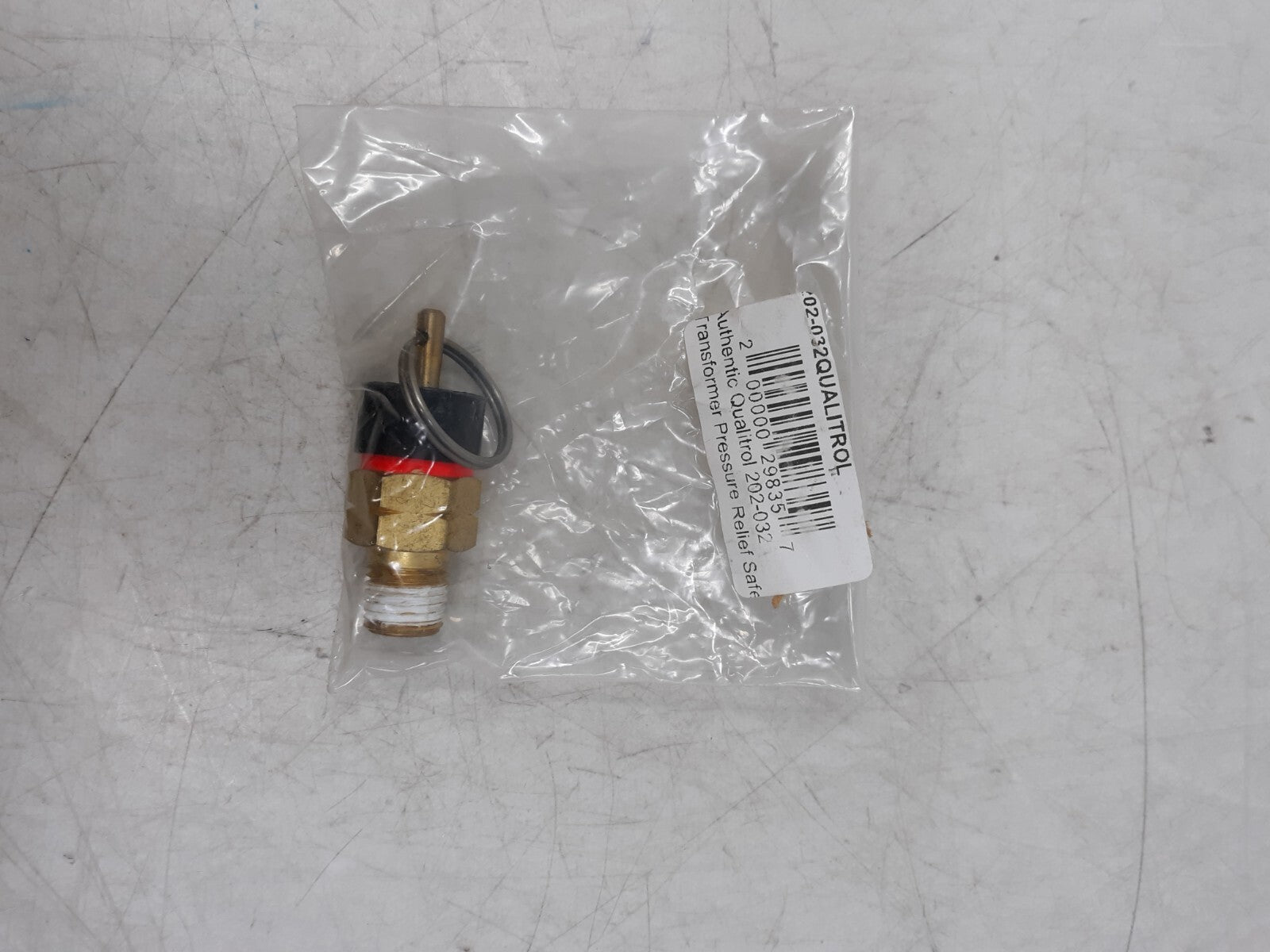 Qualitrol 202-032 10-PSI G 1/4 mpt Compressor Pressure Relief Valve Tank Pop