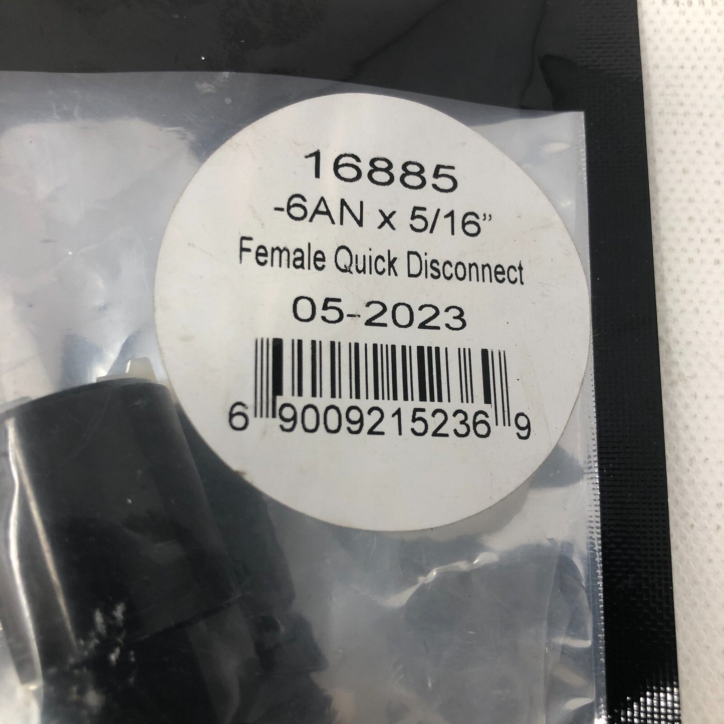 Vibrant Performance 16885 Female Quick Disconnect EFI Adapter