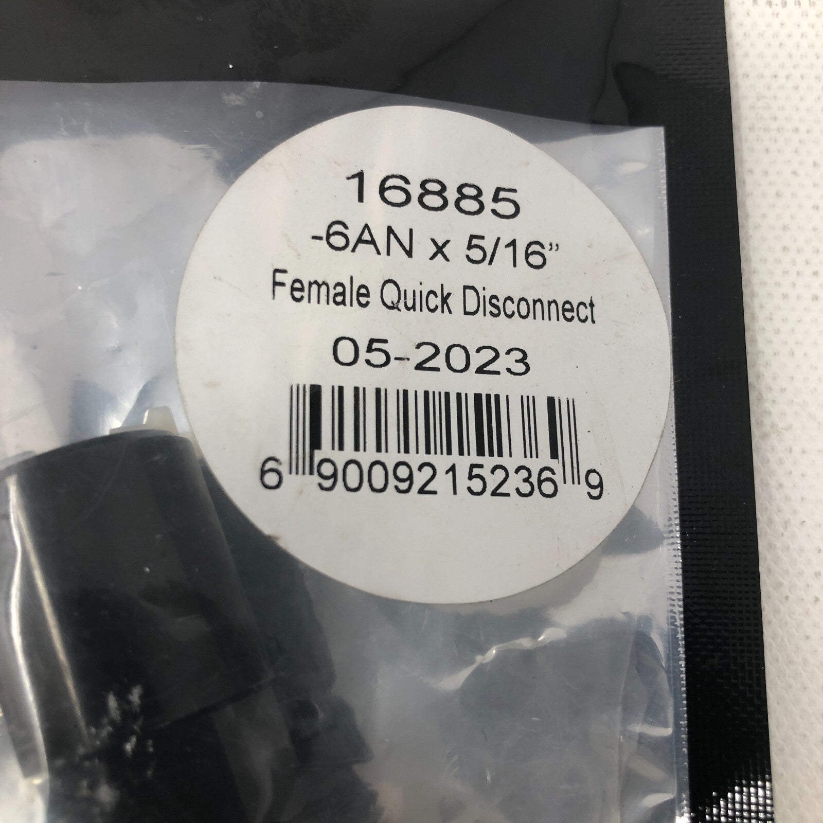 Vibrant Performance 16885 Female Quick Disconnect EFI Adapter