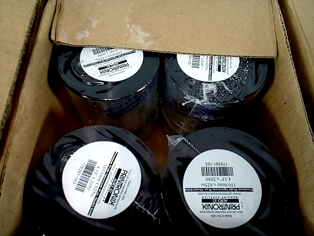 Printronix auto id genuine premium wide spectrum wax model 8300