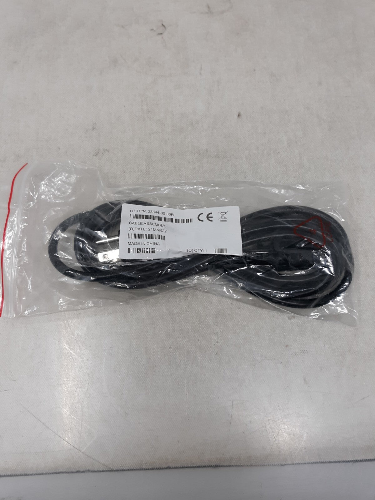 Motorola Zebra Power Cable P/N# 23844-00-00R
