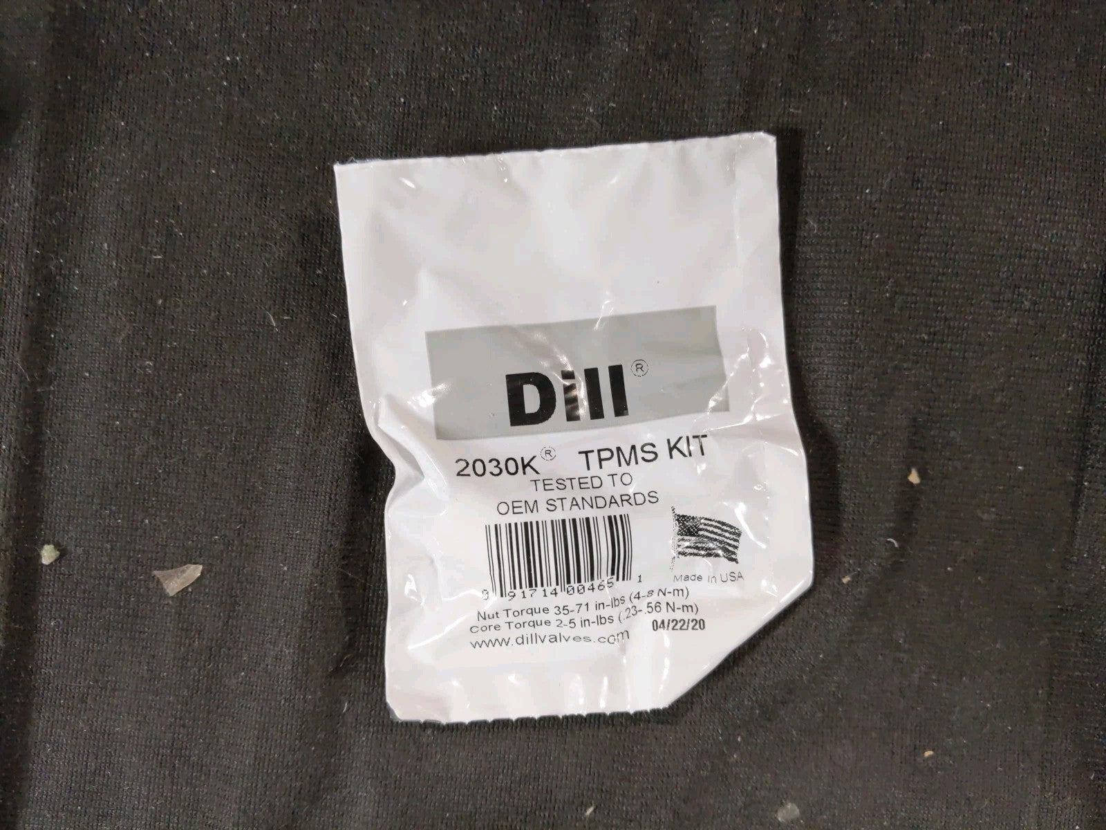 25pk Dill 2030K Air Control TPMS Sensor Service Pack Kit