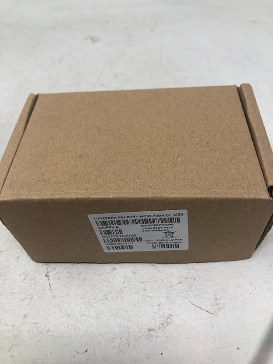 Zebra MC3300 Handheld Mobile Battery 2 Pack P3.6V 7000mAh BTRY-MC33-70MA-01