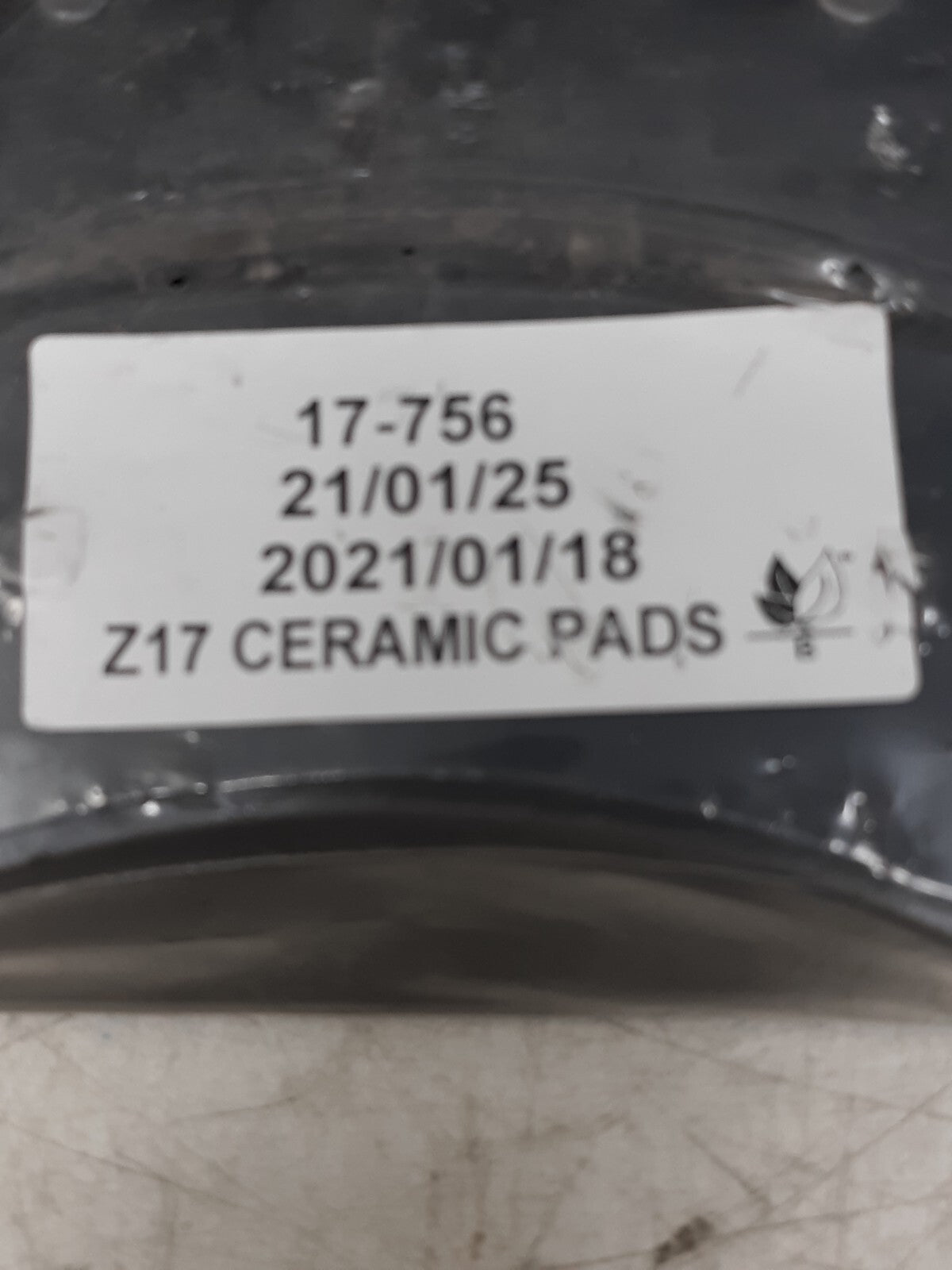 PowerStop 17-756 Z17 Evolution Plus Ceramic Brake Pads w/ Hardware Kit