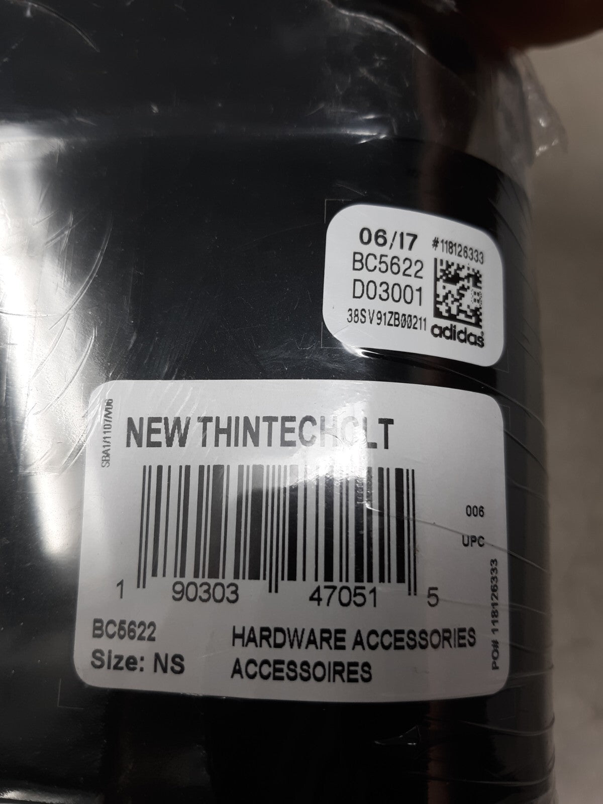 ADIDAS Thintech Replacement Spikes Black 400 Pin Spikes