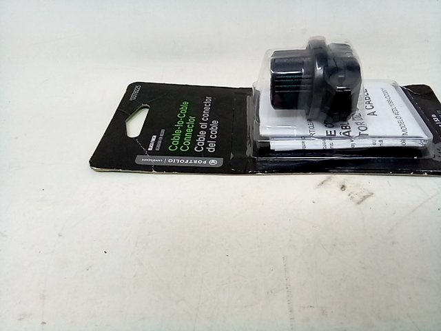 Portfolio-cable to cable connector 0378225