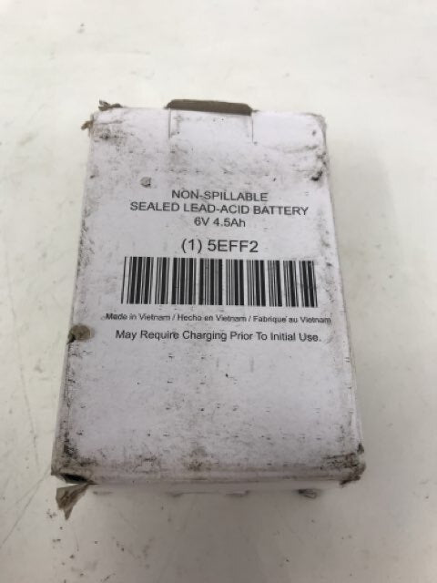 Non spillable sealed led acid battery, 1 5EFF2