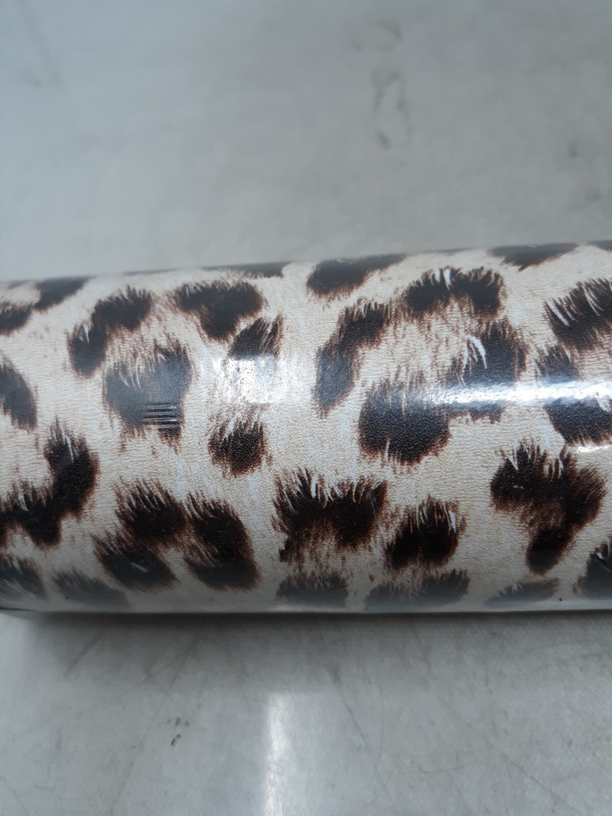 HueBurst Wallpaper Stick and Peel 17.3" x 472" Leopard Print