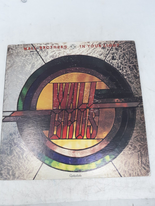 Wall Brothers – In Your Light Vinyl LP 1980 Greentree Records R-3573