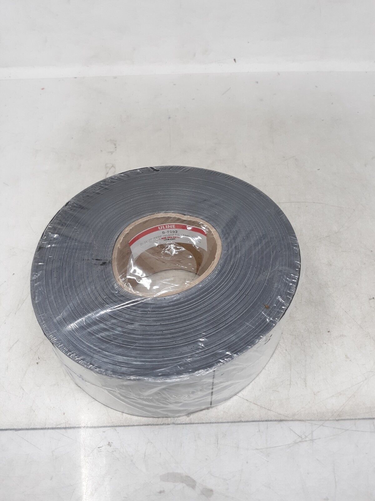 ULINE S-7692 Magnetic Labels on a Roll - Perforated, 3" x 5" x 100'