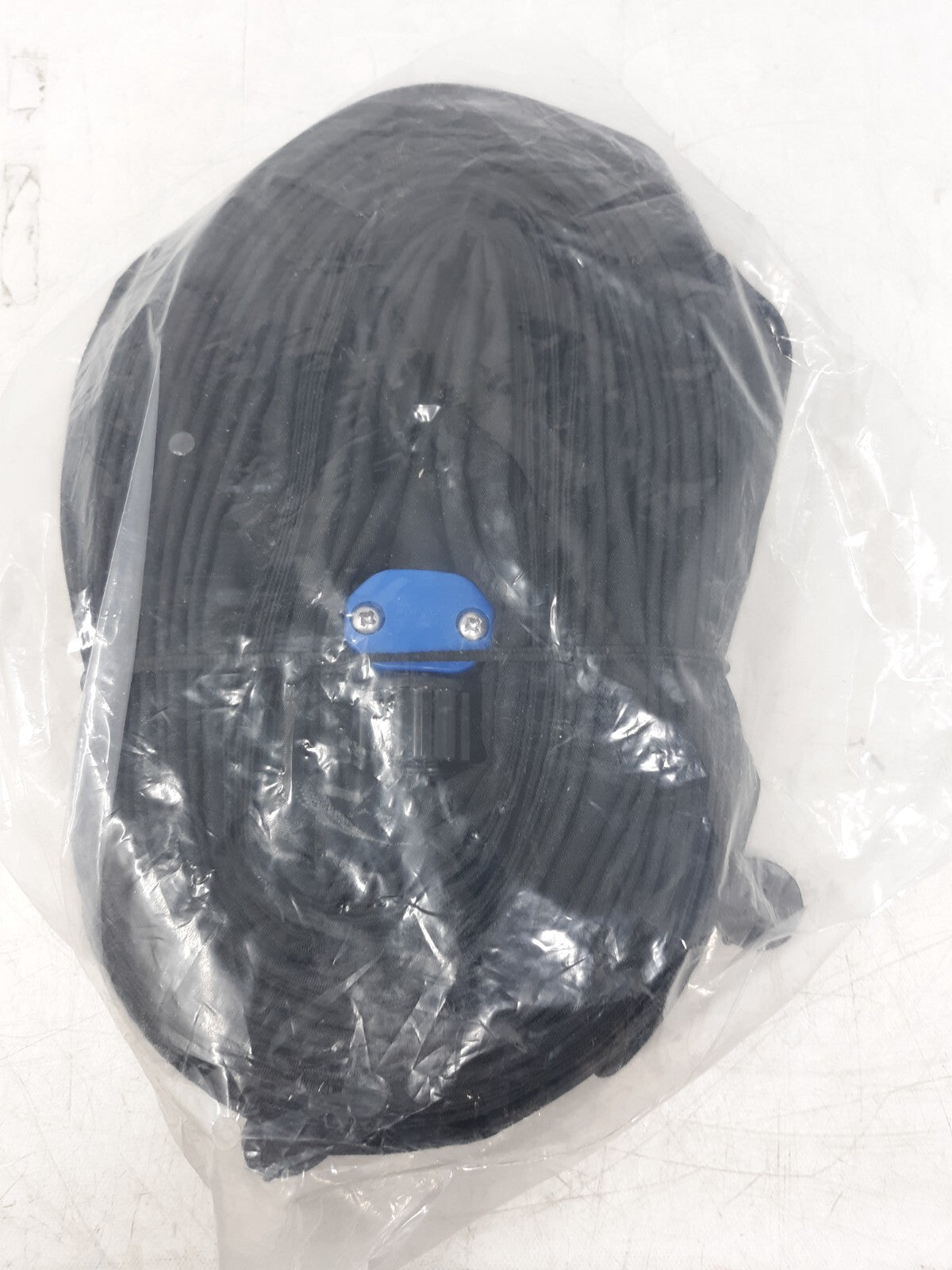 Flat Soaker Hose for Irrigation - Black, Flexible Garden Watering Hose 50ft