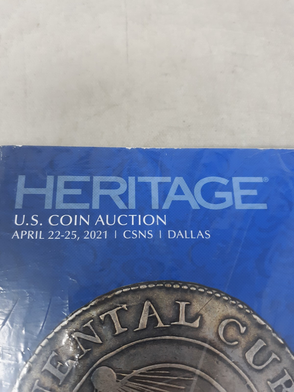 Heritage Catalog - US coins, Donald Patrick,  April 22-25, 2021, CSNS Dallas
