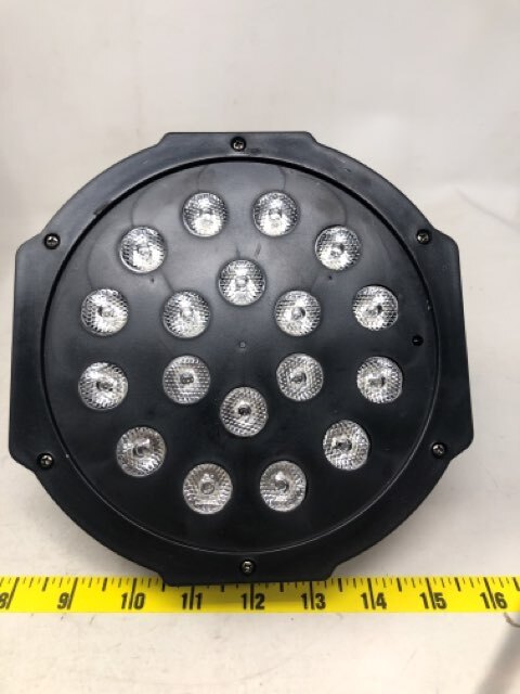 Rockville BATTERY PAR 50 Rechargeable LED DMX DJ Club Wash up-Light W/ Remote
