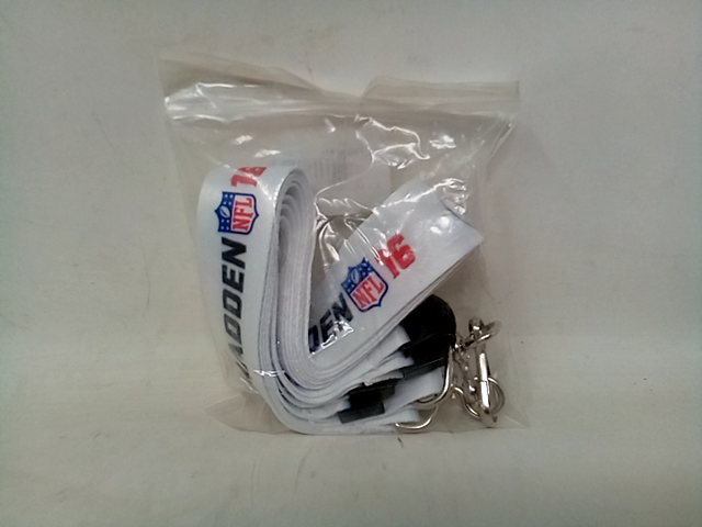 Lot of 2 EA Sports Madden NFL 2016 Neck Strap Lanyards with Badge Clip Holders -
