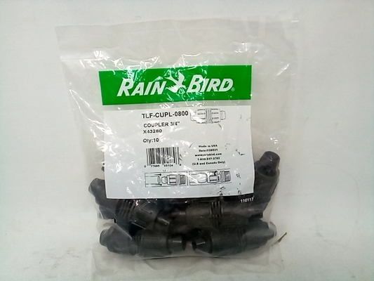 Rain Bird TLF-CUPL-0800 Coupler 3/4 X43280, 10qty.