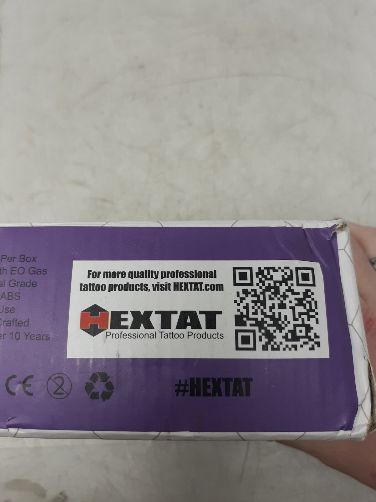 Klutch RT9 Disposable Tattoo Tubes 1.25" Black Round Tip Grips Lot of 12