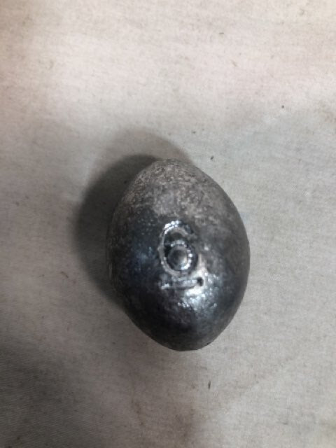 Bullet Weights 6 oz. EGV1 Egg Sinker Weights Case of 13