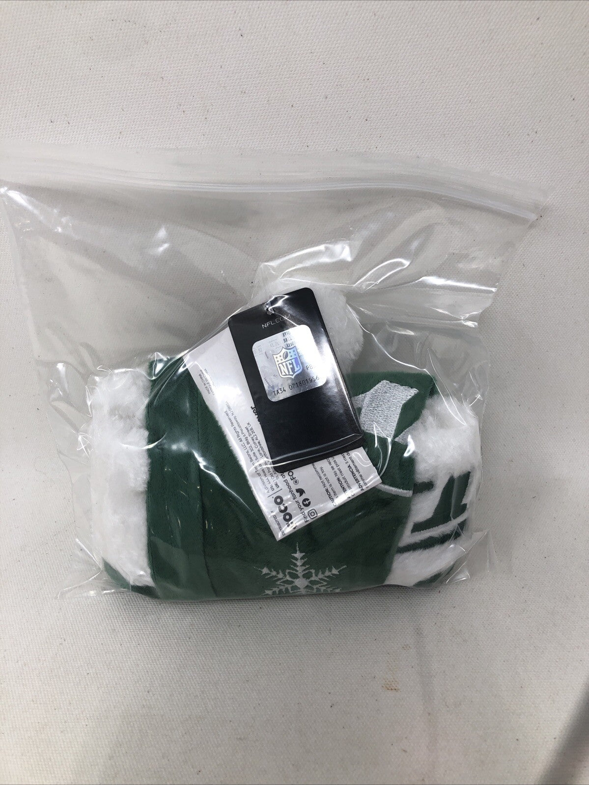 NFL, JETS Team Holiday Christmas Santa Hat